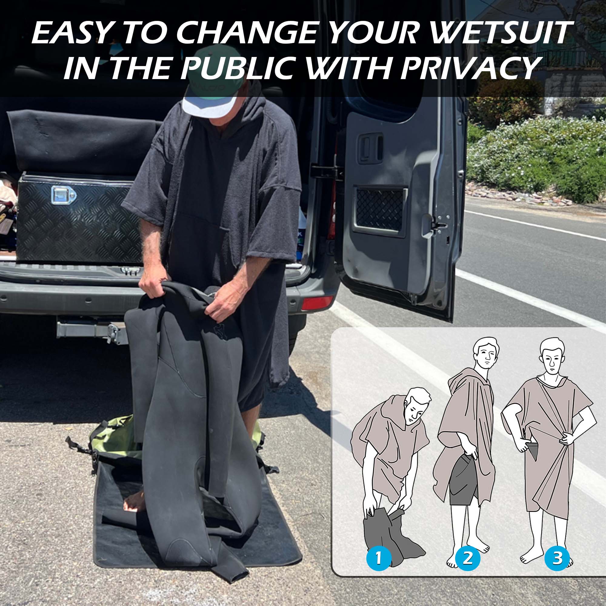 Avo Changing Poncho - Malo'o Racks