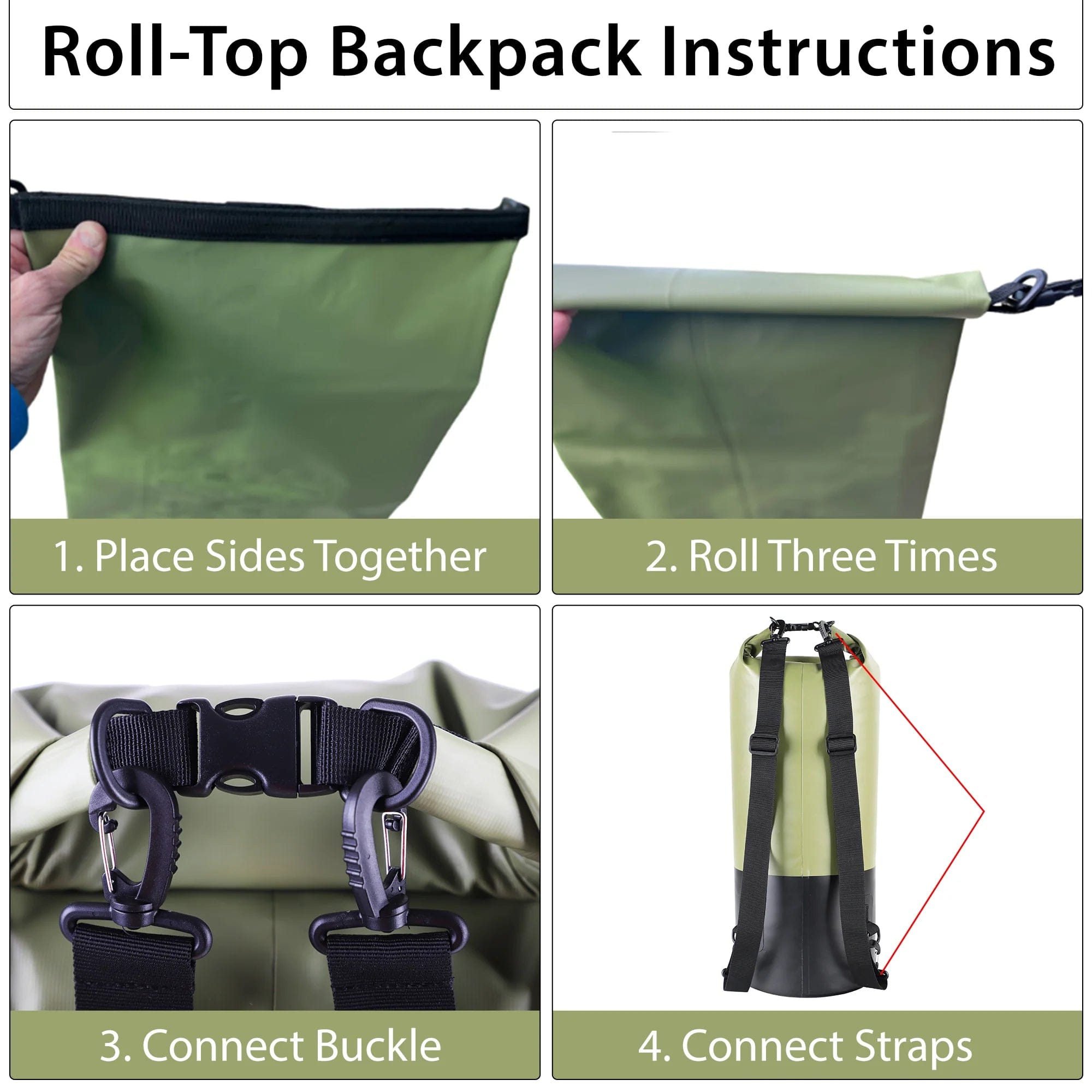 DryPack 30 Liter Kayak Dry Bag - Malo'o Racks