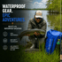 DryPack 45L Waterproof Backpack – Roll - Top Dry Bag for Travel, Beach & Outdoor Gear - Malo'o Racks