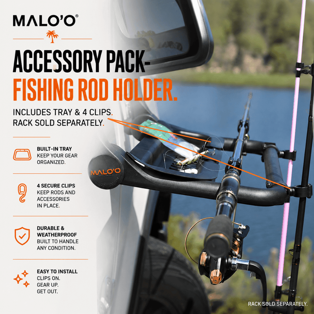 fishing rod holder for a bike DryRack Fishing Rod Holder