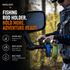 DryRack Fishing Rod Holder – Portable Rod Rack for Vehicle & Outdoor Use - Malo'o Racks