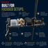 DryRack Fishing Rod Holder – Portable Rod Rack for Vehicle & Outdoor Use - Malo'o Racks