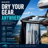 DryRack Portable Drying Rack – Vehicle - Mounted Gear Dryer for Surf, Beach & Outdoor Use - Malo'o Racks