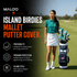 Island Birdies Mallet Putter Cover – Premium Golf Club Cover for Mallet Putters - Malo'o Racks