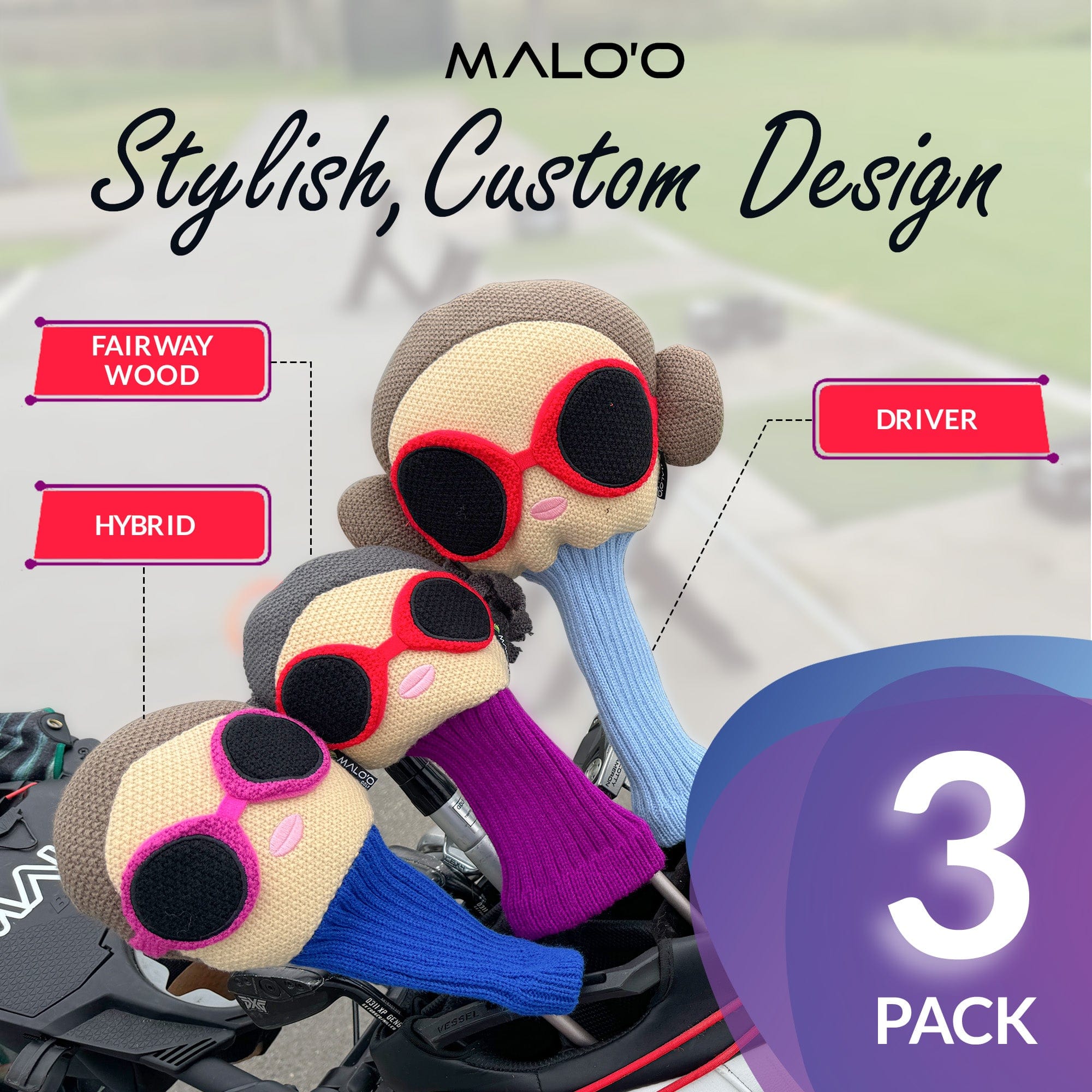Limited Edition - Sophie's Head Covers - Malo'o Racks