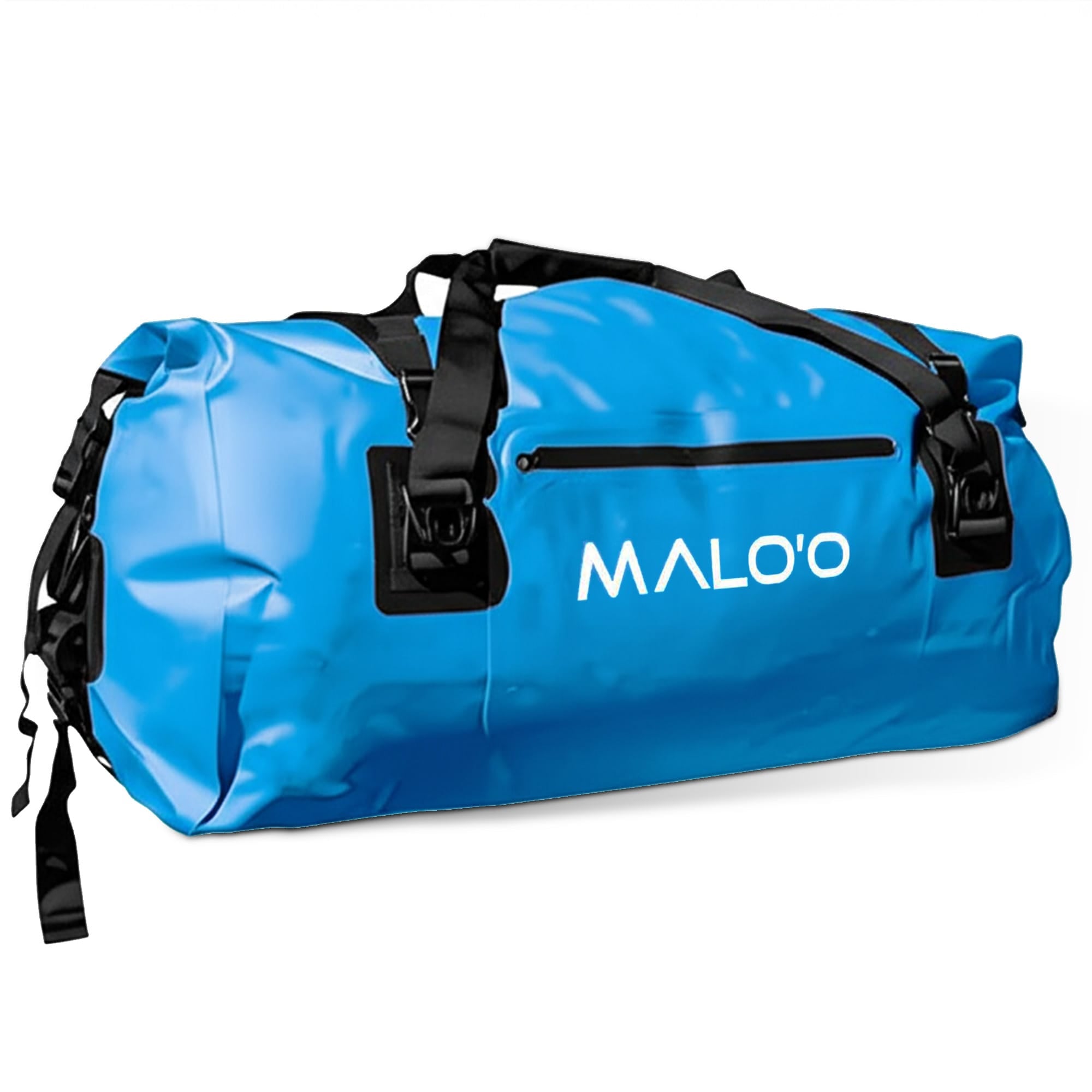 Malo'o Racks DryPack Blue / X-Large - 60 Liter Roll-Top Waterproof Duffle ( 40L/60L/100L)– Heavy-Duty Dry Bag for Travel, Beach & Outdoor Gear