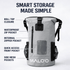 Malo'o Racks DryPack DryPack 30L Waterproof Backpack – Roll-Top Dry Bag for Beach, Travel & Outdoor Gear