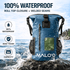 Malo'o Racks DryPack DryPack 30L Waterproof Backpack – Roll-Top Dry Bag for Beach, Travel & Outdoor Gear