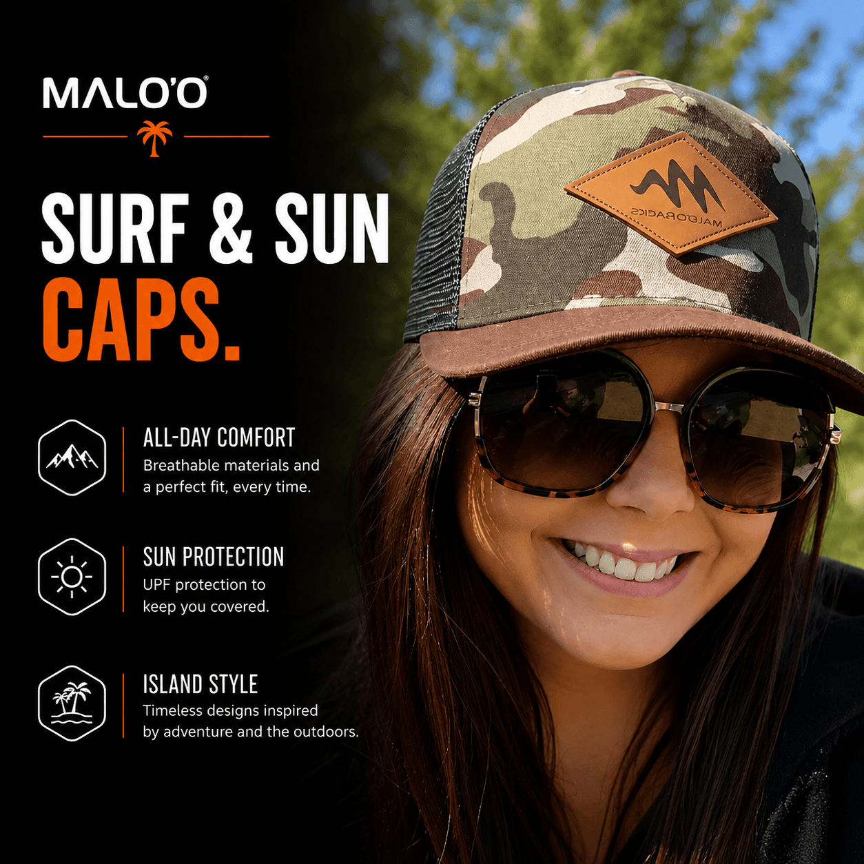 Malo'o Hats – Lightweight Sun Hats for Beach, Surf, and Outdoor Adventures - Malo'o Racks