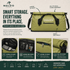 Malo'o Shoreline Changing & Carry Bag – Waterproof Wetsuit Changing Bag for Beach & Travel - Malo'o Racks