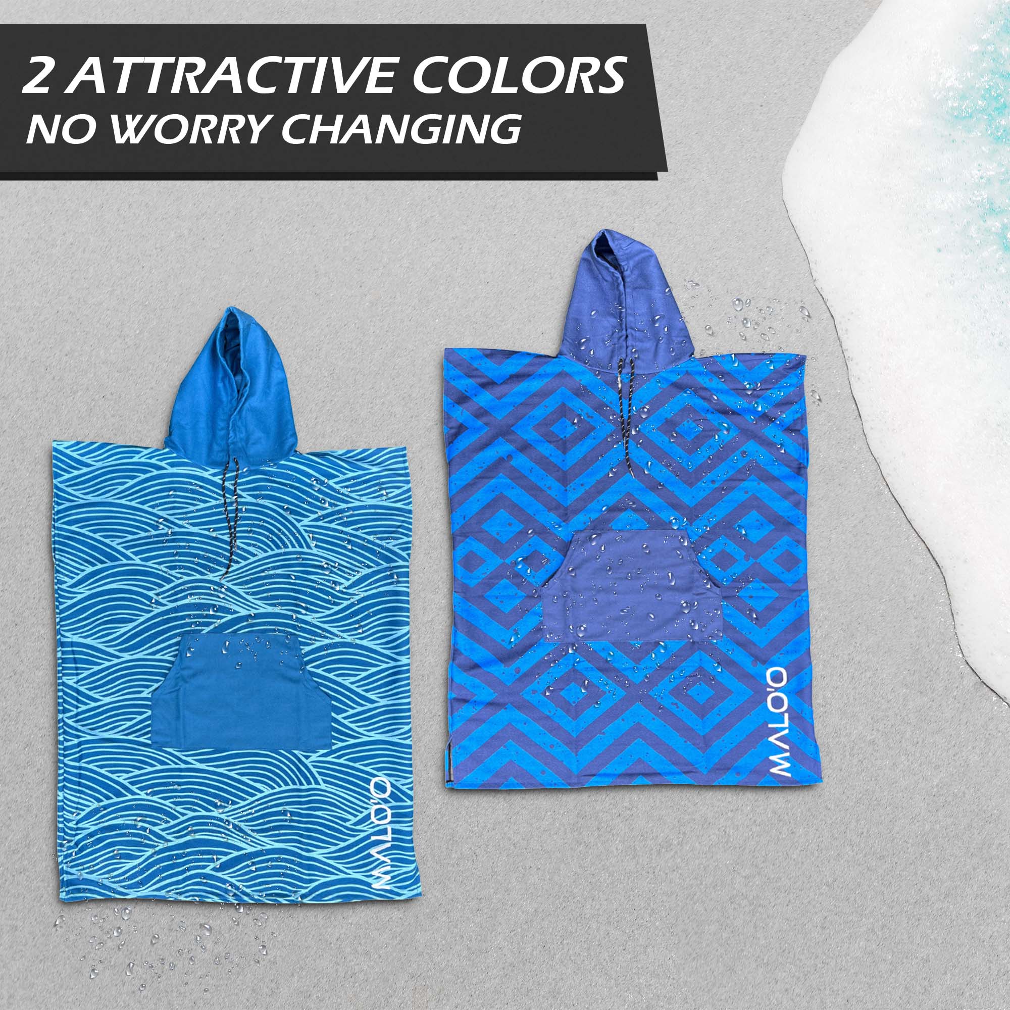 Nalu Changing Poncho - Malo'o Racks