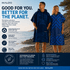 Nalu Changing Poncho – Quick - Dry Surf Poncho & Hooded Towel for Beach & Swim - Malo'o Racks