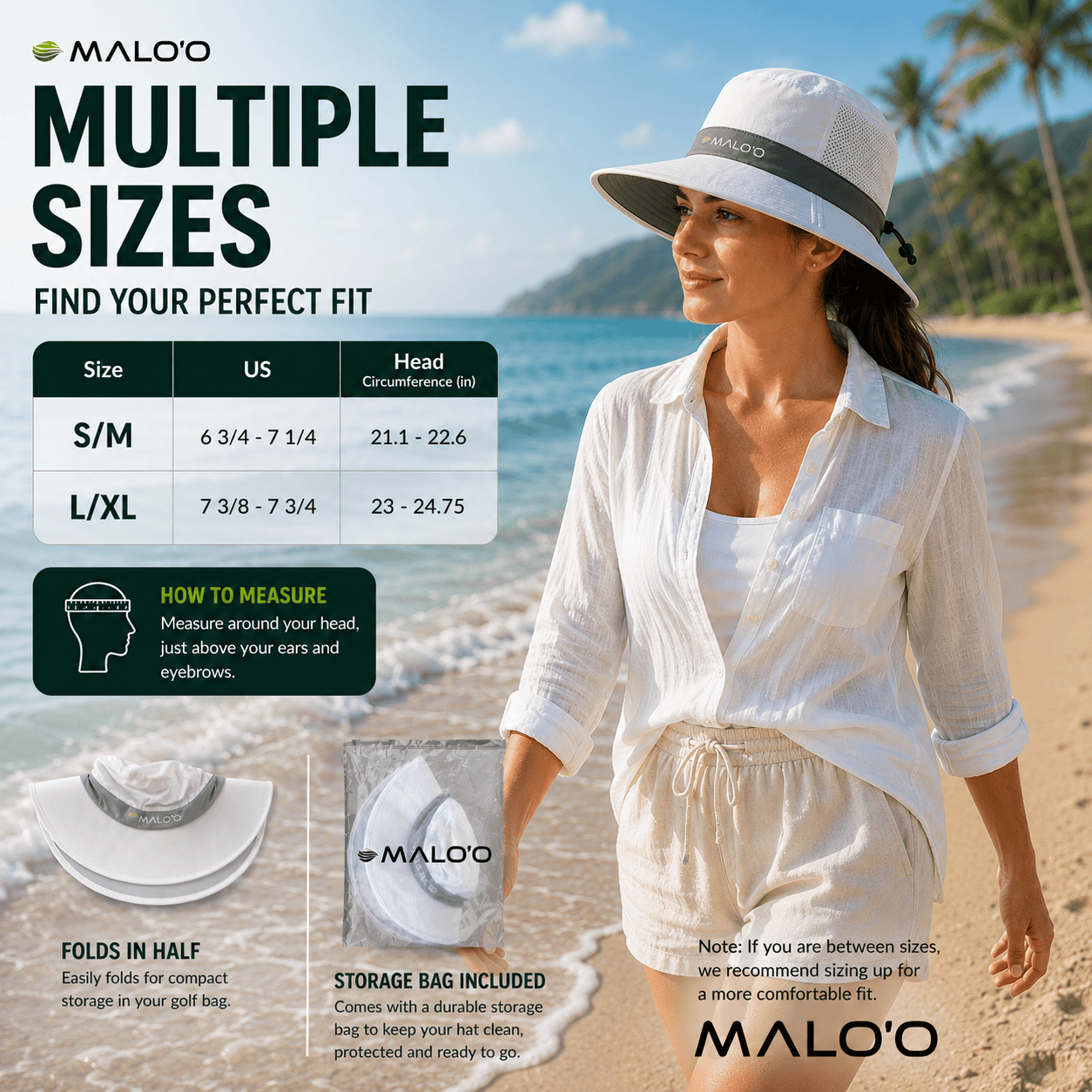 Papale Sun Hat – Lightweight Sun Protection Hat for Outdoor Use - Malo'o Racks