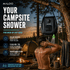 Portable Camping Shower Bag – Outdoor Shower for Beach, Surf & Travel - Malo'o Racks