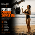 Portable Camping Shower Bag – Outdoor Shower for Beach, Surf & Travel - Malo'o Racks