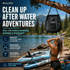 Portable Camping Shower Bag – Outdoor Shower for Beach, Surf & Travel - Malo'o Racks