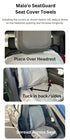 SeatGuard Car Seat Cover Towel ( Pair) - Malo'o Racks
