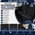 SeatGuard Non-Slip Waterproof Seat Cover (2-Pack) – Durable Seat Protector for Beach, Gym & Pets - Malo'o Racks
