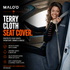 SeatGuard Terry Cloth Car Seat Cover (2 - Pack) – Soft, Absorbent Seat Protector for Beach, Gym & Travel - Malo'o Racks