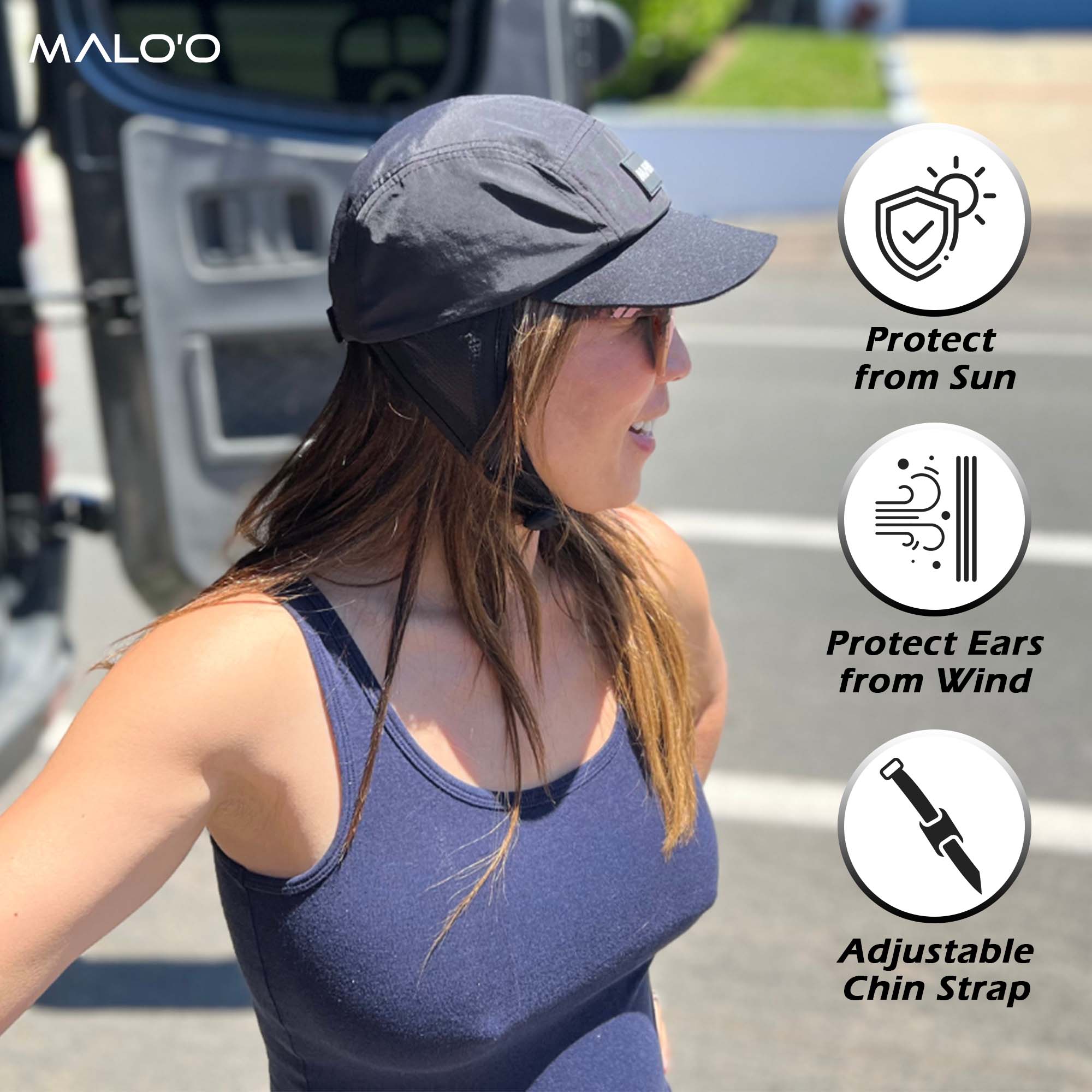 Surf & Water Sports Hat - Malo'o Racks