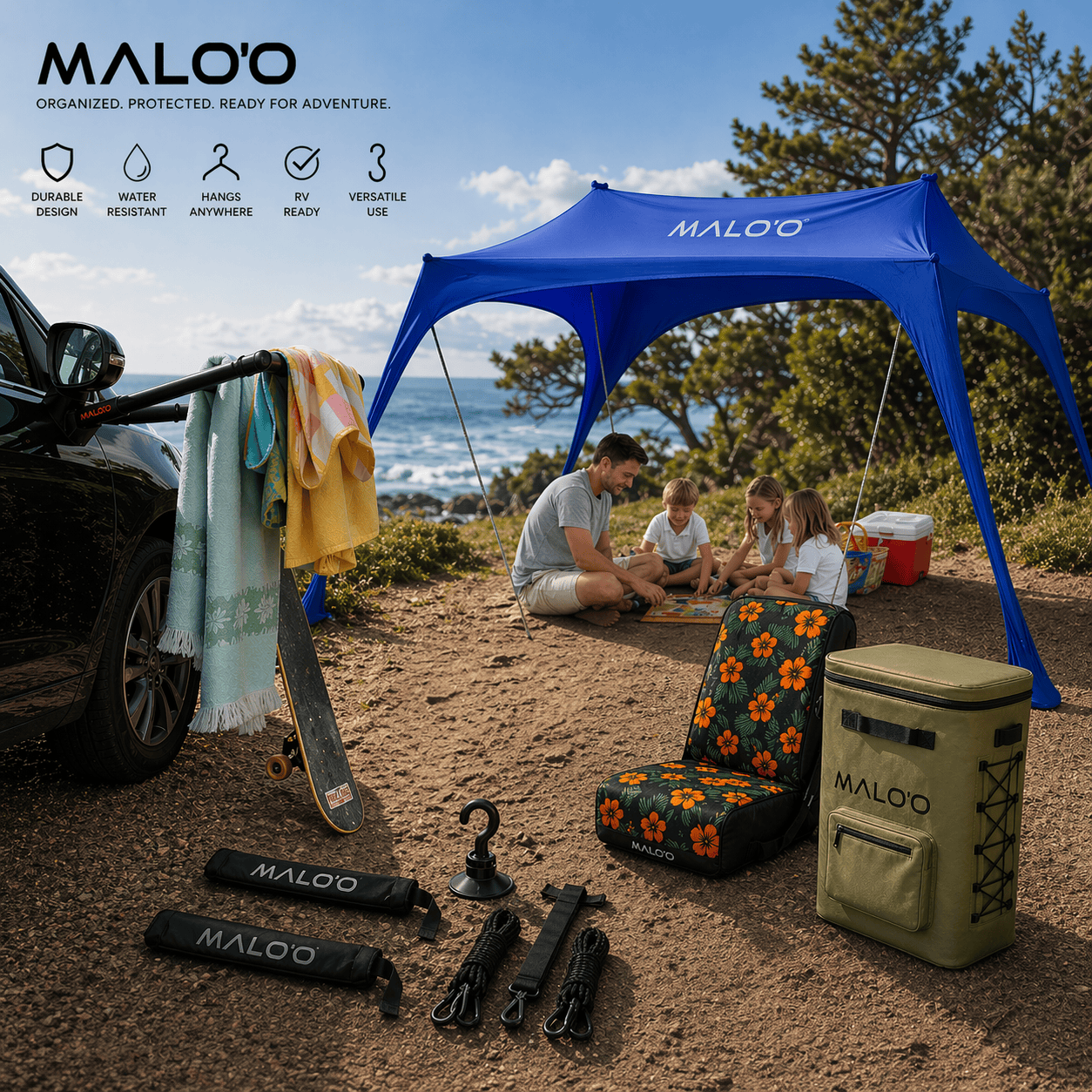 Van Life Adventure Setup 🚐 - Malo'o Racks