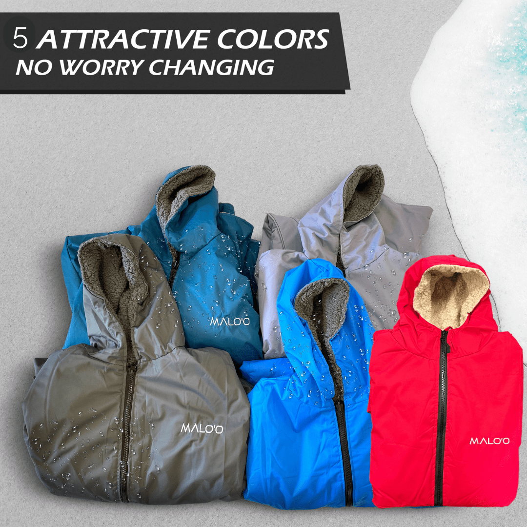 WaterParka - Surf Parka - Cold Plunge Parka - Malo'o Racks