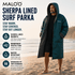 WaterParka – Waterproof Surf & Cold Plunge Parka for Changing & Warmth - Malo'o Racks