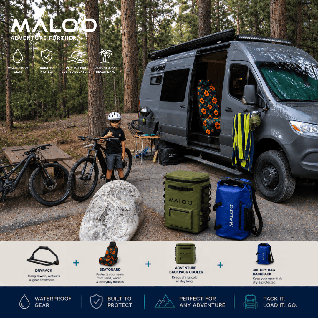 Weekend Adventure Setup - Malo'o Racks