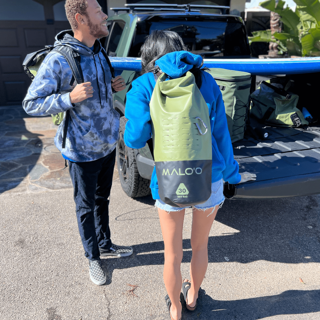 DryPack 30 Liter Kayak Dry Bag - Malo'o Racks