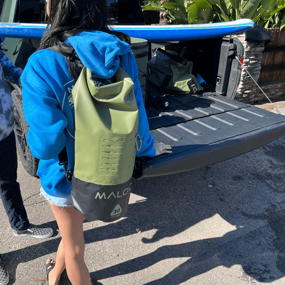 DryPack 30 Liter Kayak Dry Bag - Malo'o Racks