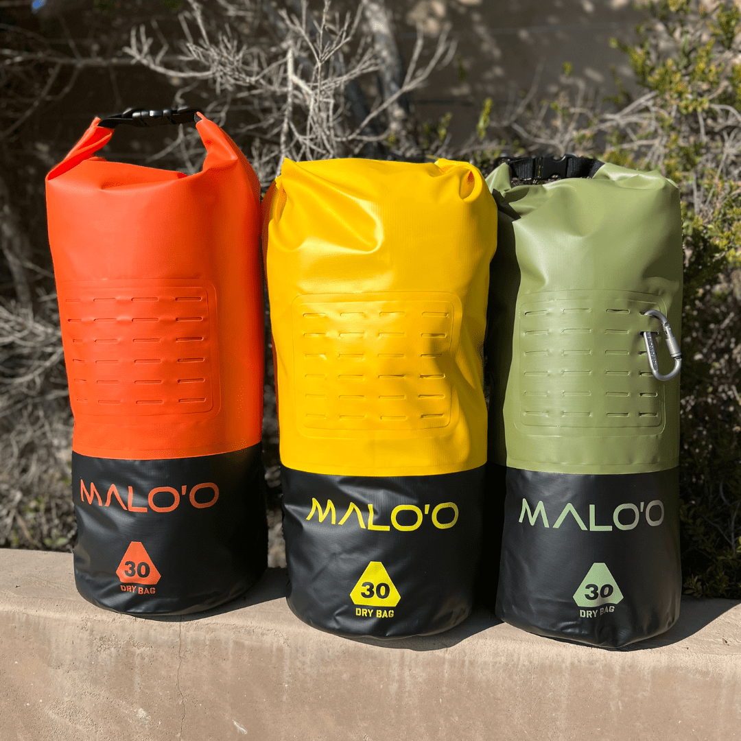 DryPack 30 Liter Kayak Dry Bag - Malo'o Racks