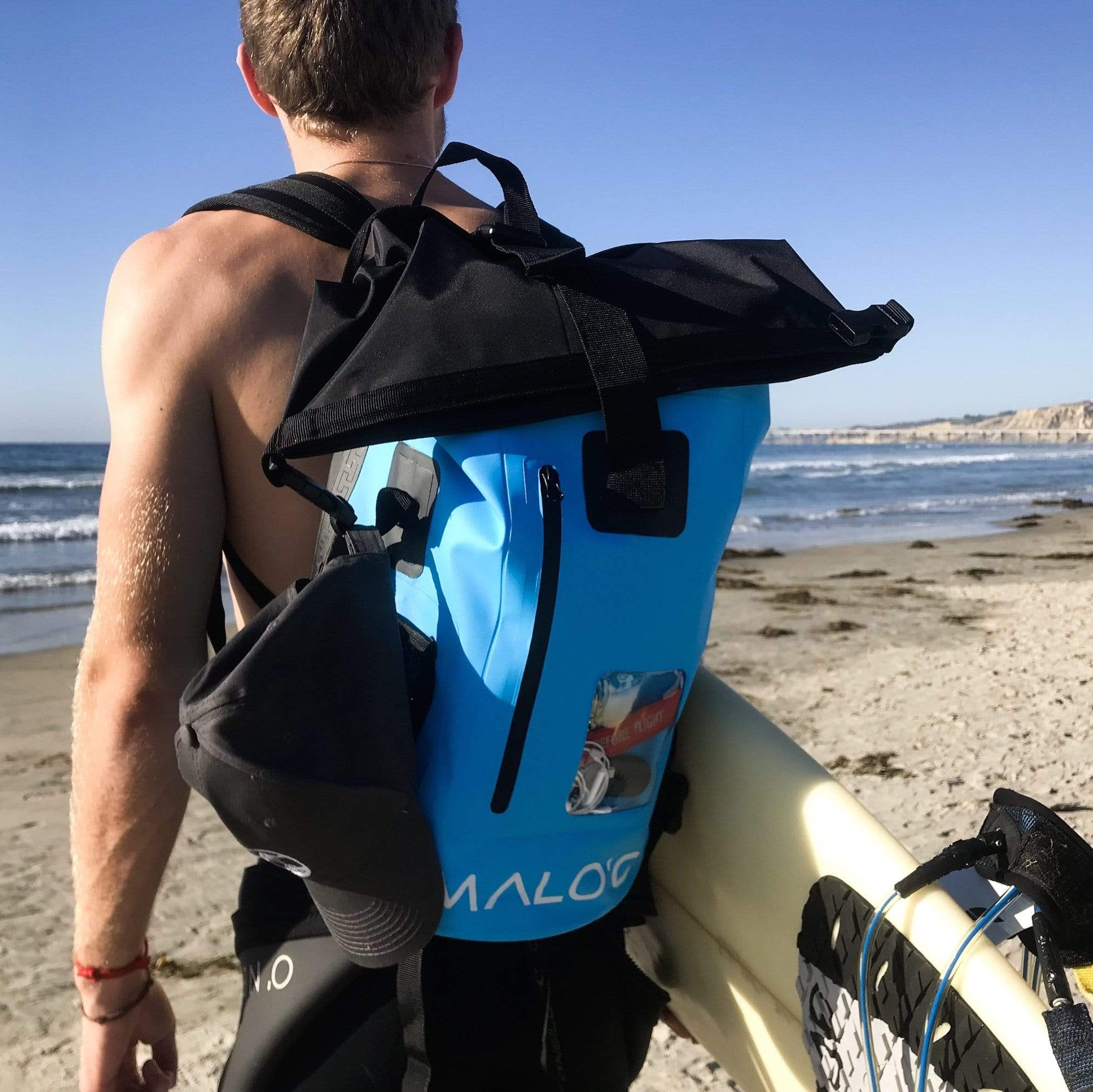 DryPack 30 Liter Waterproof Backpack - Malo'o Racks