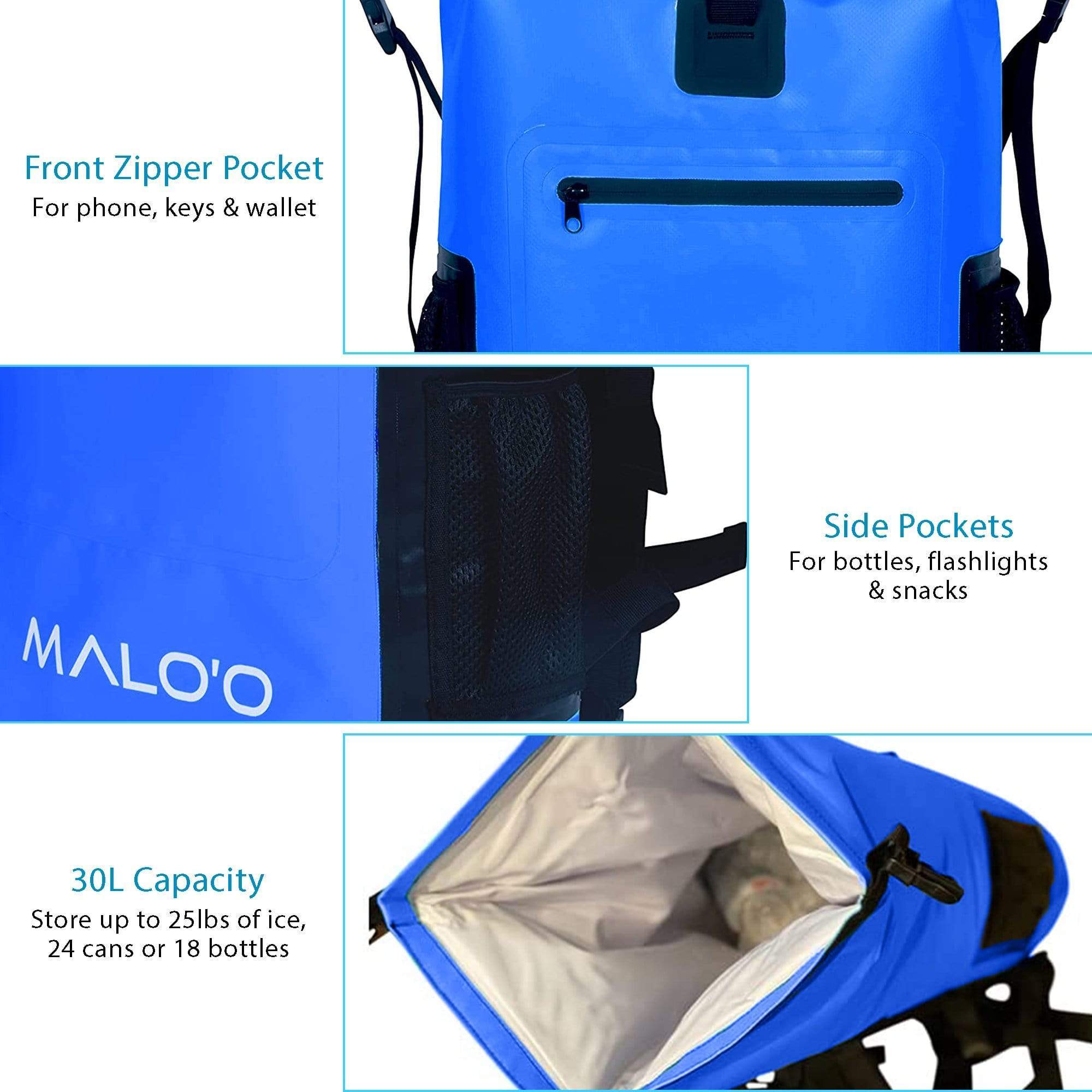 DryPack Backpack Cooler - Malo'o Racks