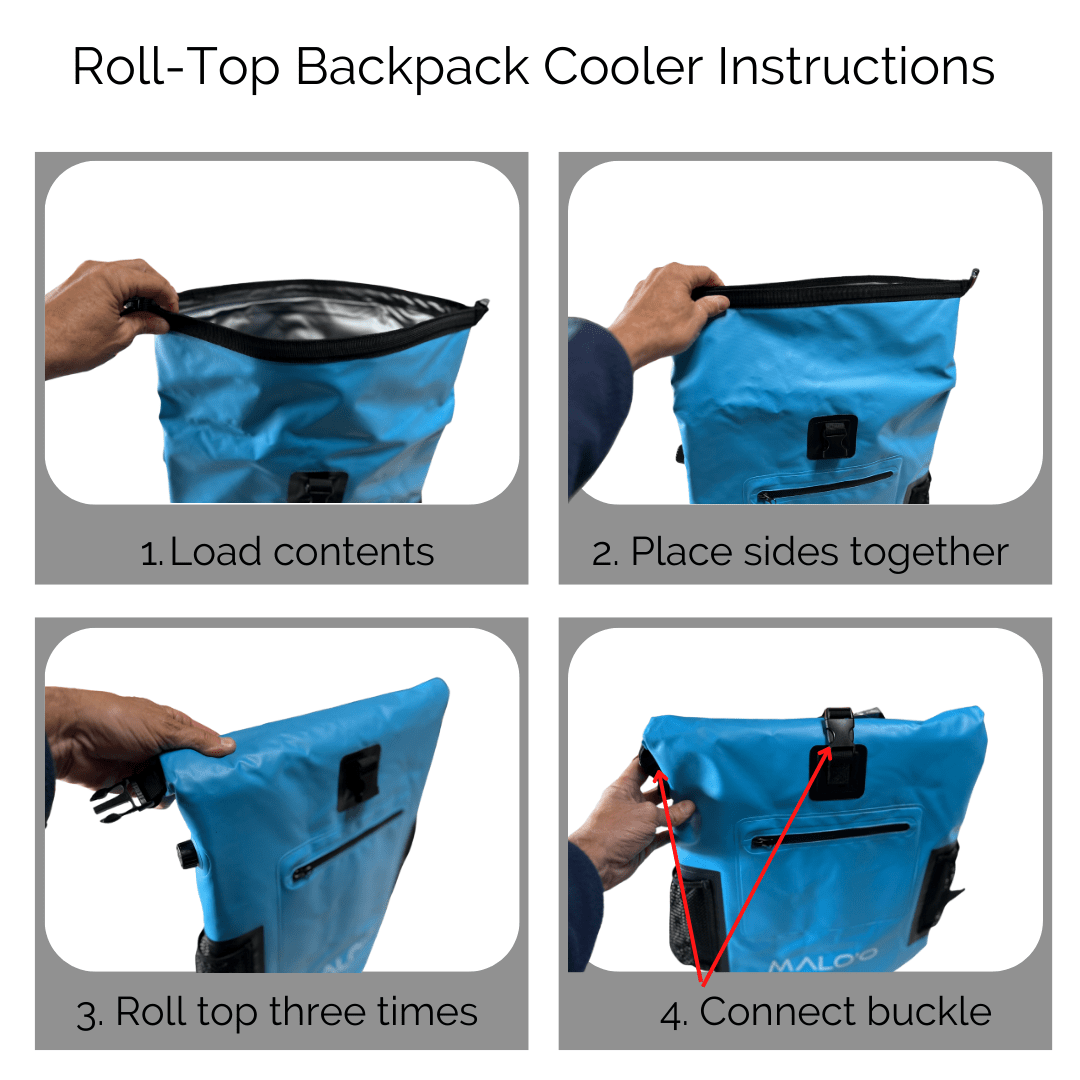 DryPack Backpack Cooler - Malo'o Racks
