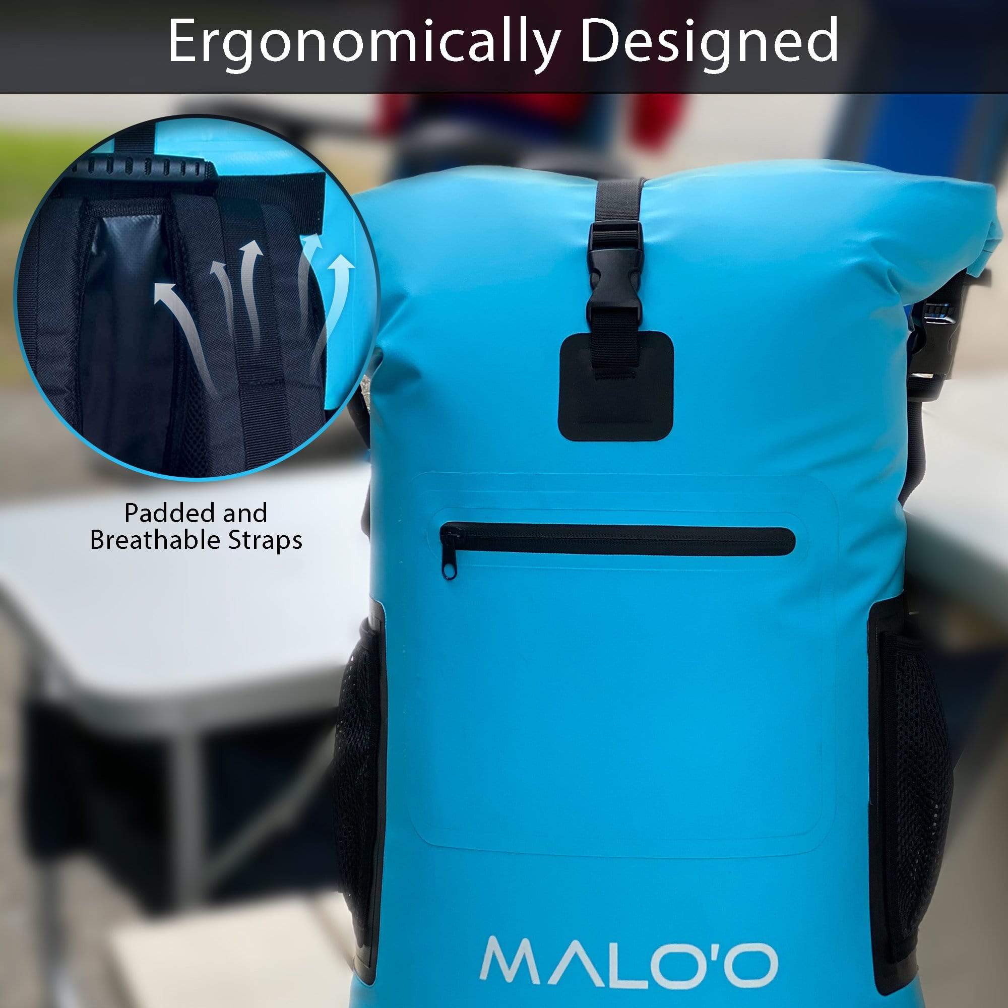 DryPack Backpack Cooler - Malo'o Racks