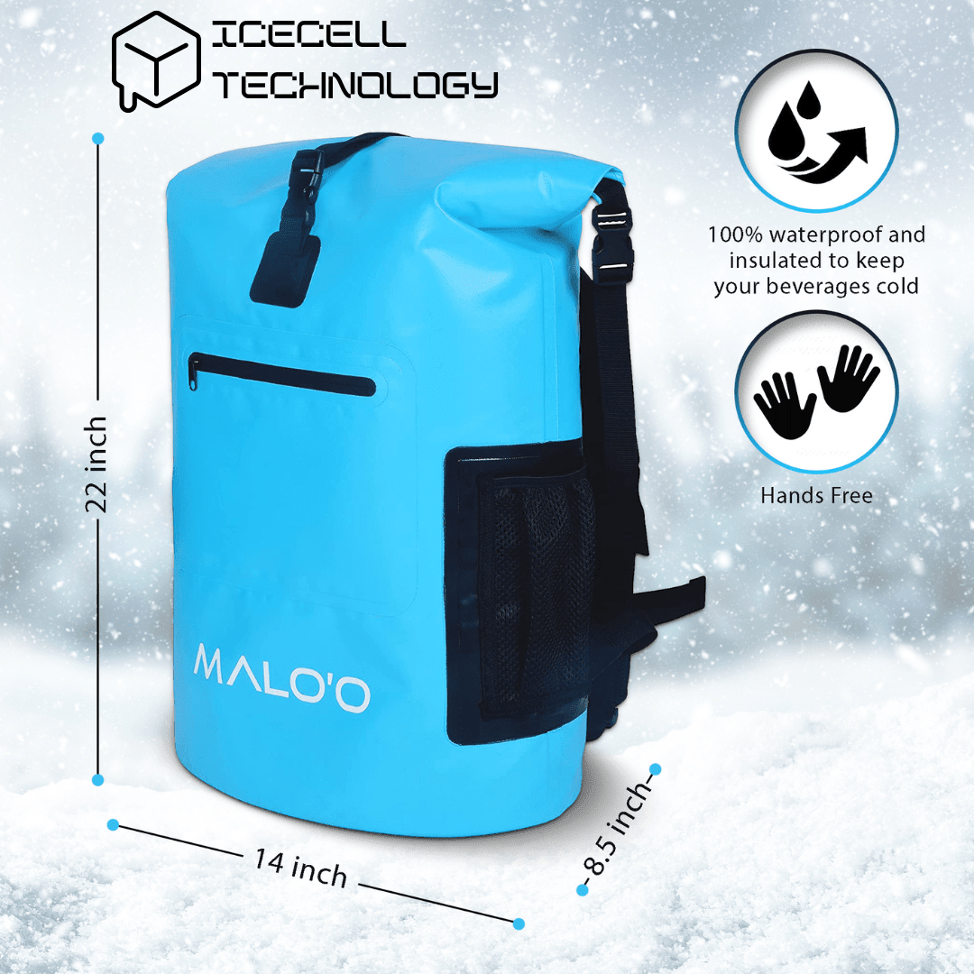 DryPack Backpack Cooler - Malo'o Racks