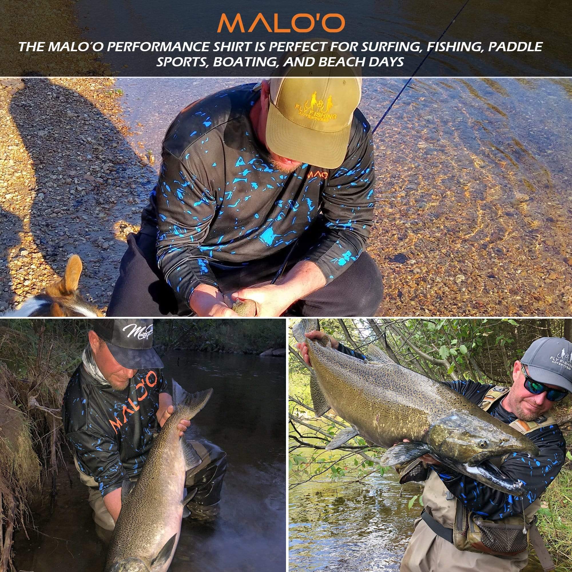 Performance Fishing Shirt - Malo'o Racks