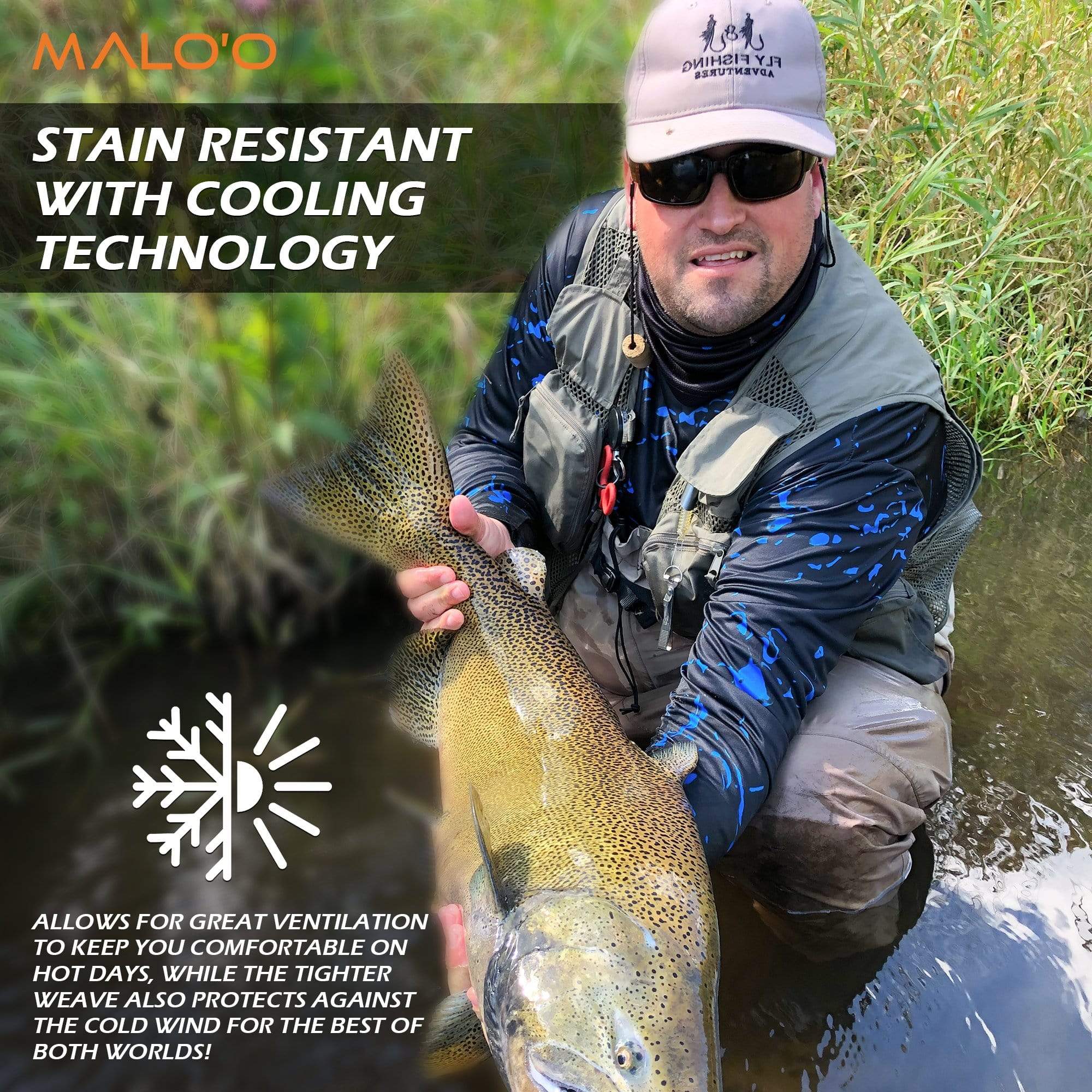 Performance Fishing Shirt - Malo'o Racks