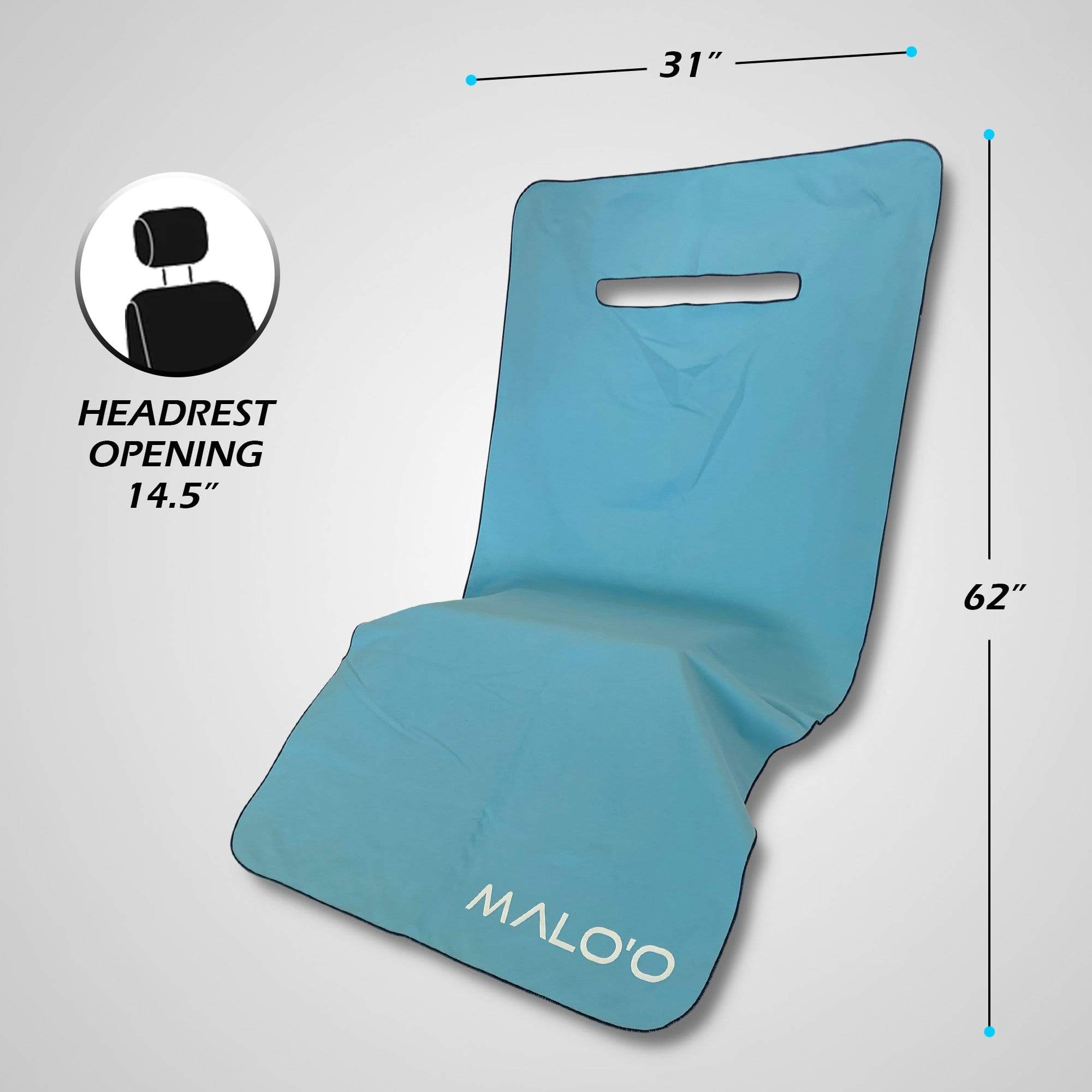 SeatGuard Car Seat Cover Towel ( Pair) - Malo'o Racks