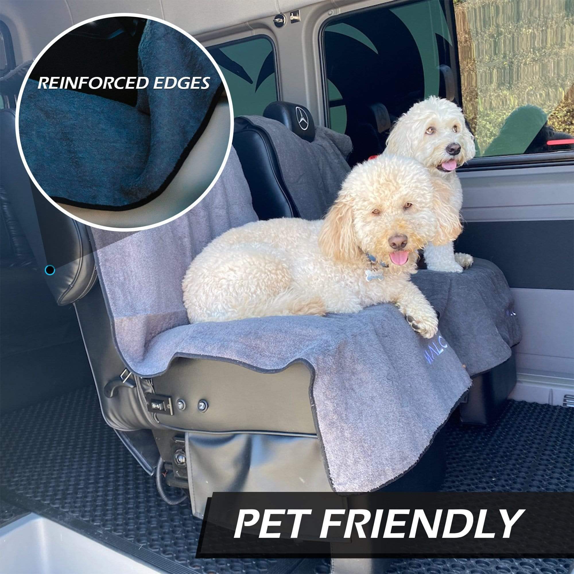 SeatGuard Terry Cloth Car Seat Cover (pair) - Malo'o Racks