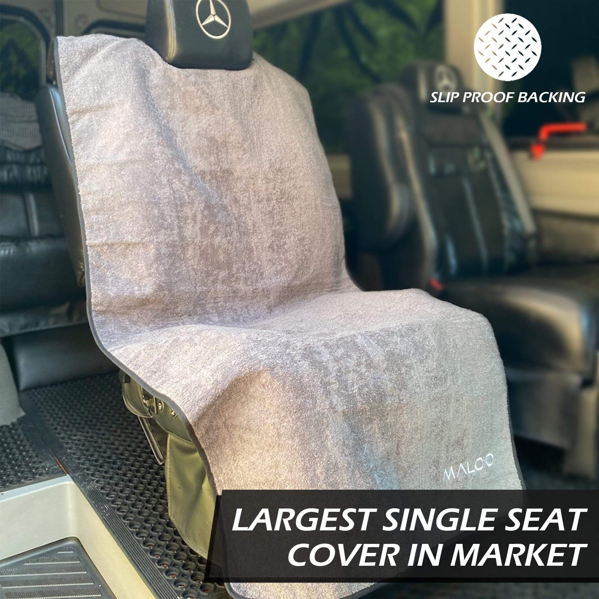 SeatGuard Terry Cloth Car Seat Cover (pair) - Malo'o Racks