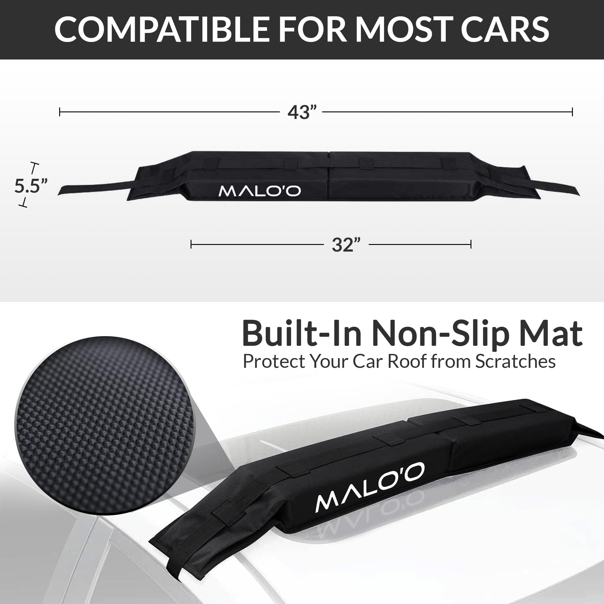 Surfboard Roof Rack - Malo'o Racks