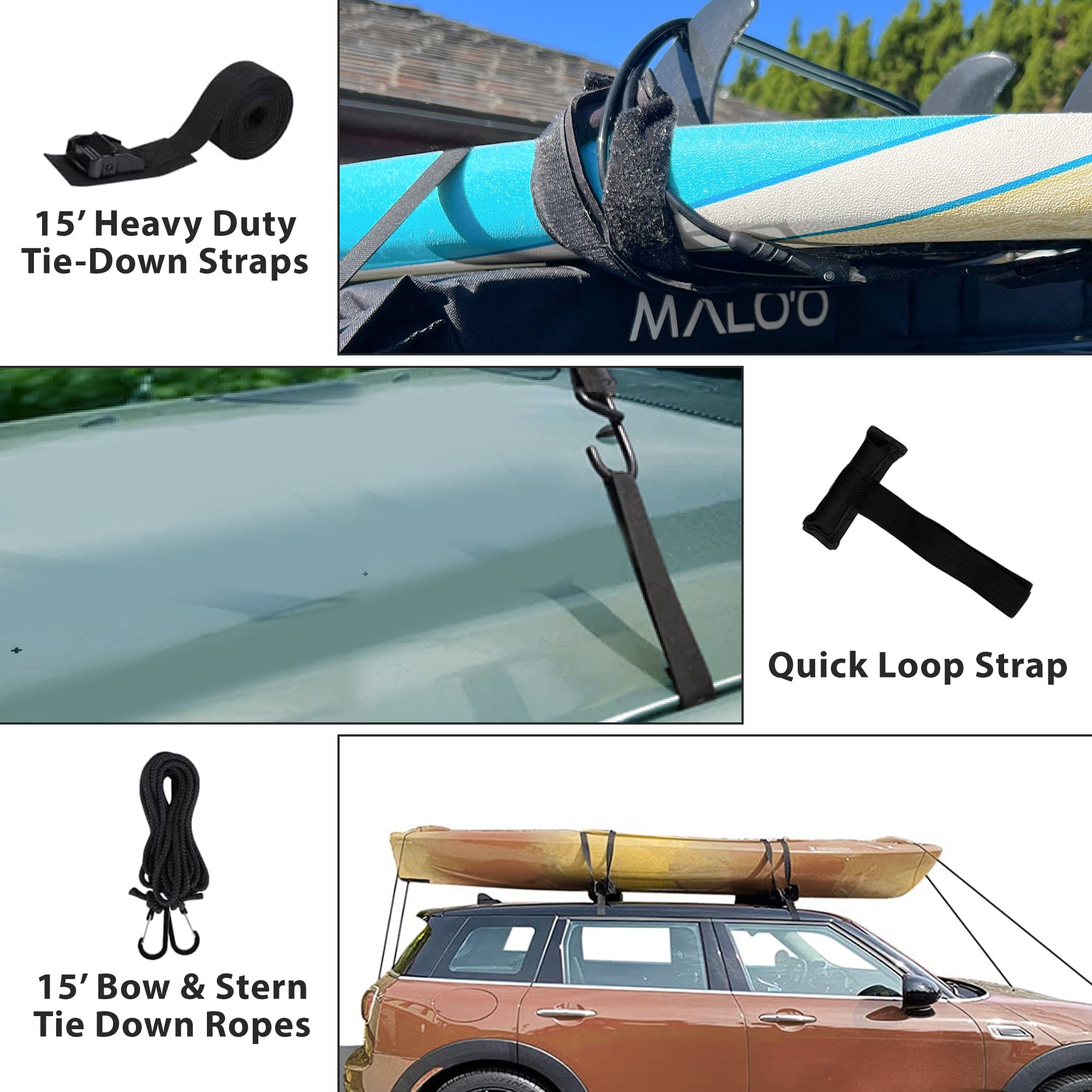 Surfboard Roof Rack - Malo'o Racks